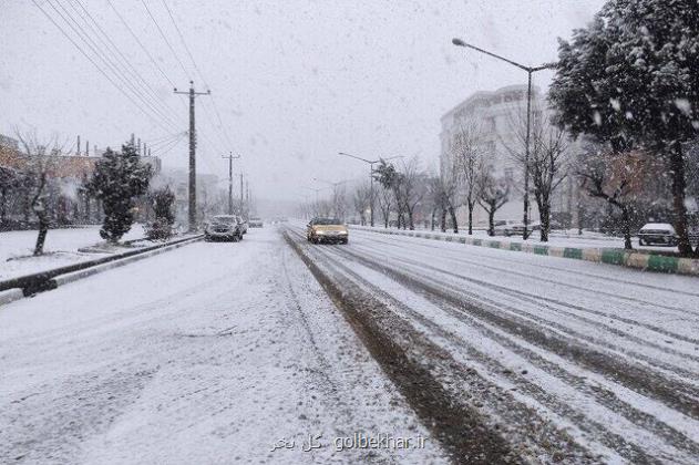 کشور چهره زمستانه می گیرد